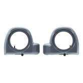 HR3 Gunship Gray Lower Fairing Speaker Pods For Harley Touring Models 2014-2024